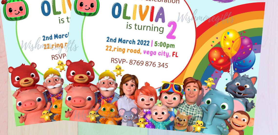 Invitaciones invitación de cumpleaños Etsy