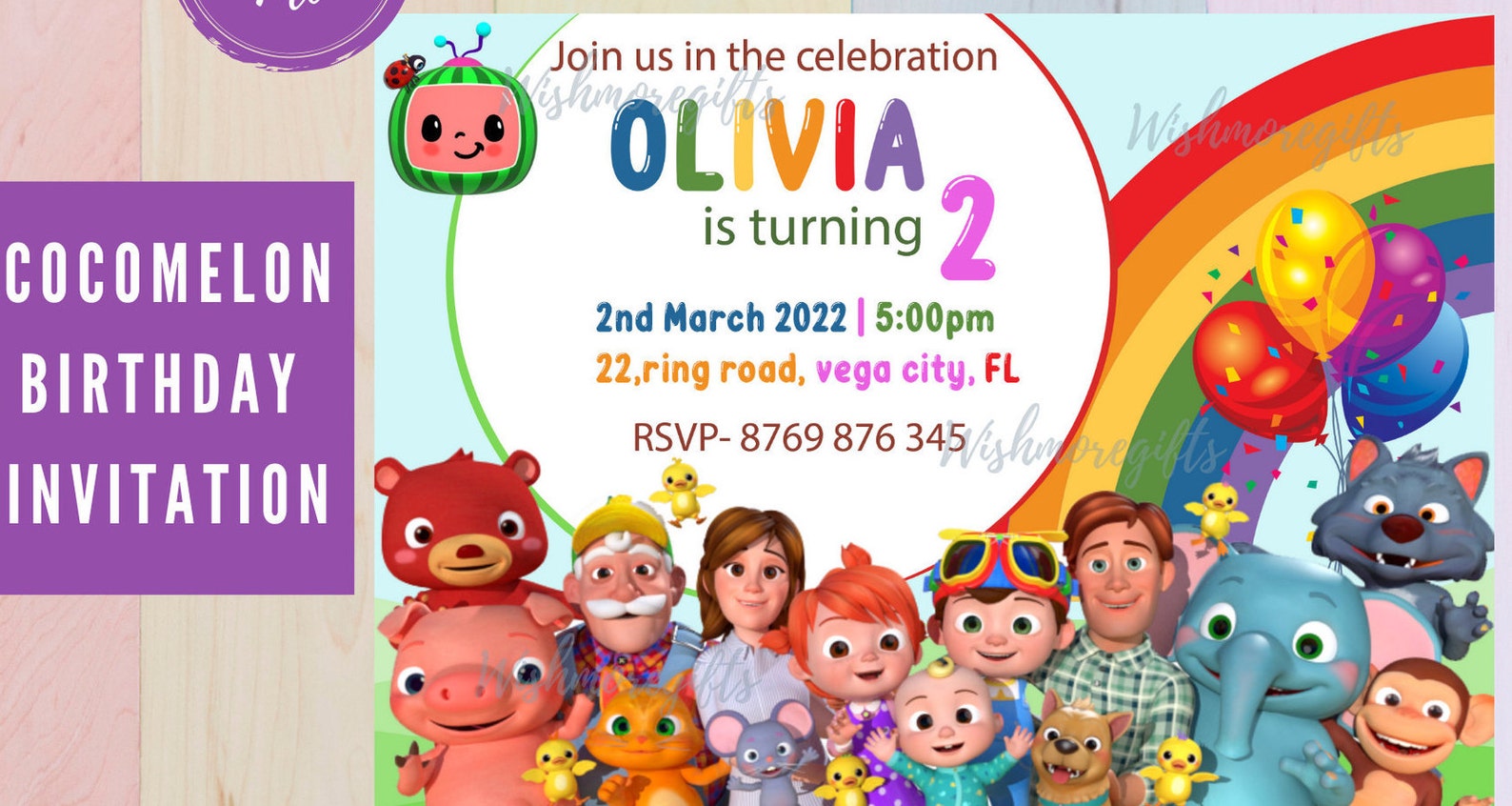 Invitaciones invitación de cumpleaños Etsy