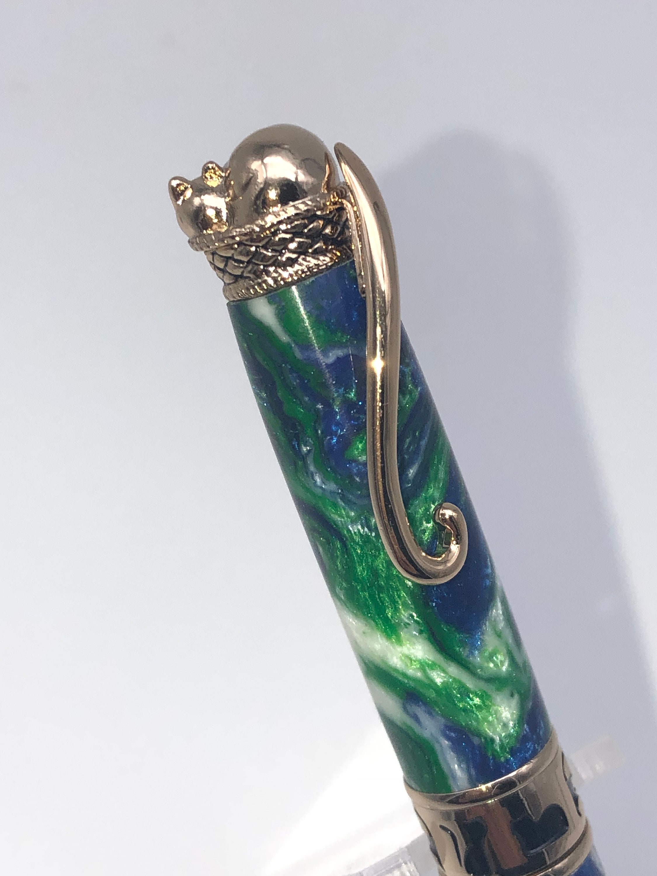 Handmade cat pen cat-lover twist pen veterinarian gift | Etsy