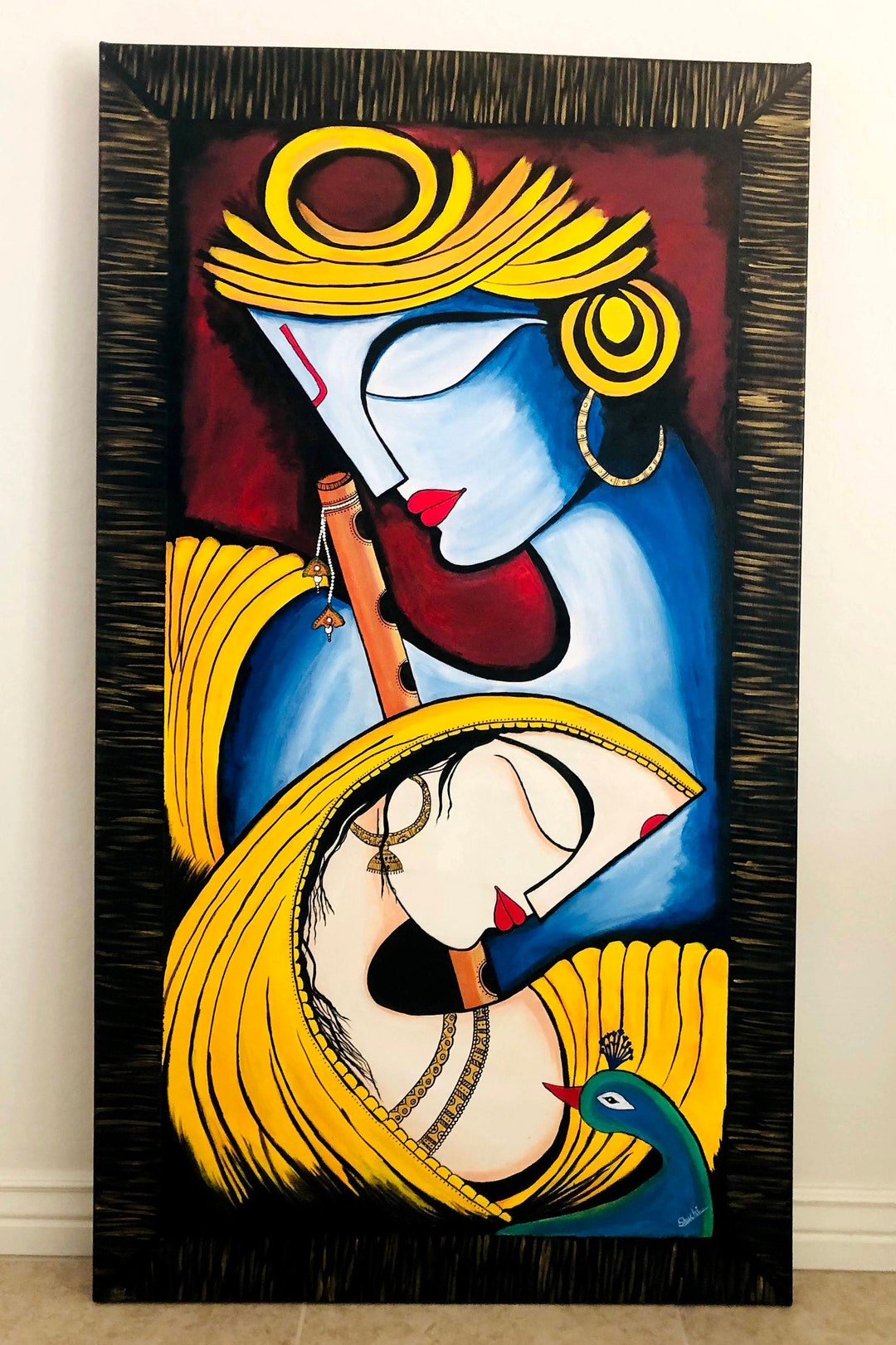 20+ Sketch of Lord Krishna and Radha Nice Pic for DP Download 2022 -  Themaru Gujarat