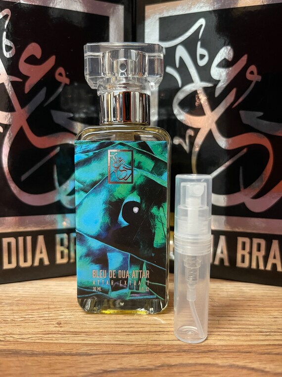 Dua Fragrances BLEU De Dua ATTAR Cologne Travel Spray 