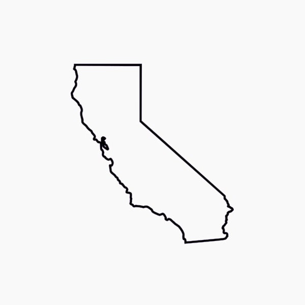 California SVG California Outline svg California SVG Outline of California Svg Includes svg FilesCalifornia Print Digital State File