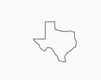 Texas SVG Texas Outline svg Texas SVG Outline of Texas Svg Includes svg Files Texas Print Digital State File