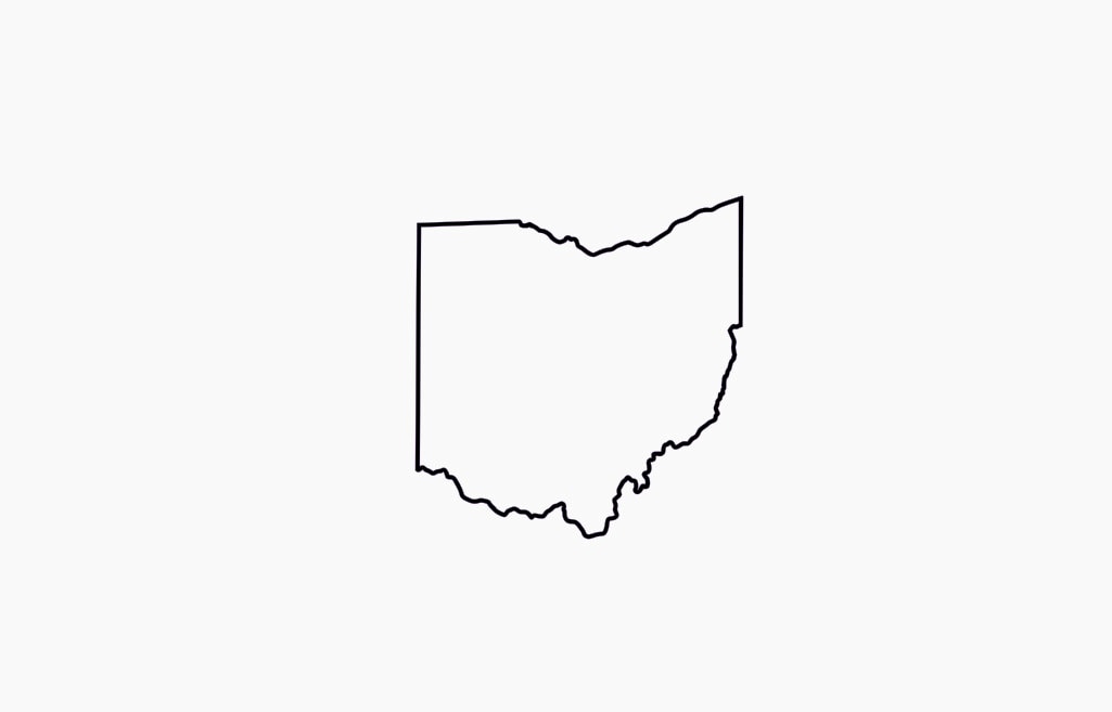 Ohio SVG Ohio Outline Svg Ohio SVG Outline of Ohio Svg Includes Svg
