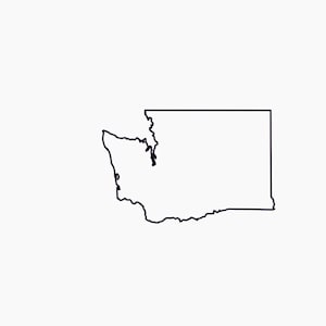 Washington SVG Washington Umriss svg Washington SVG Umriss von Wash svg beinhaltet svg-Dateien Washington Print Digital State File