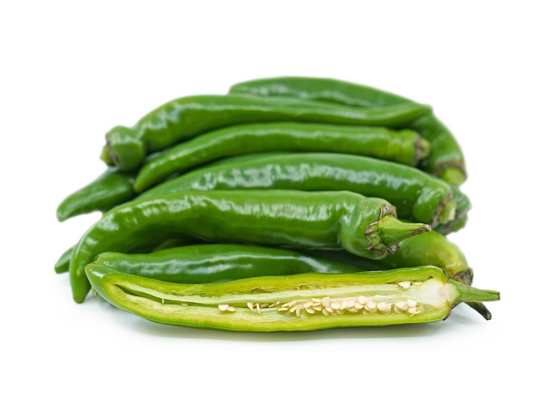 Green Korean Chili Peppers, Korean Chili Peppers, Korean Hot Peppers