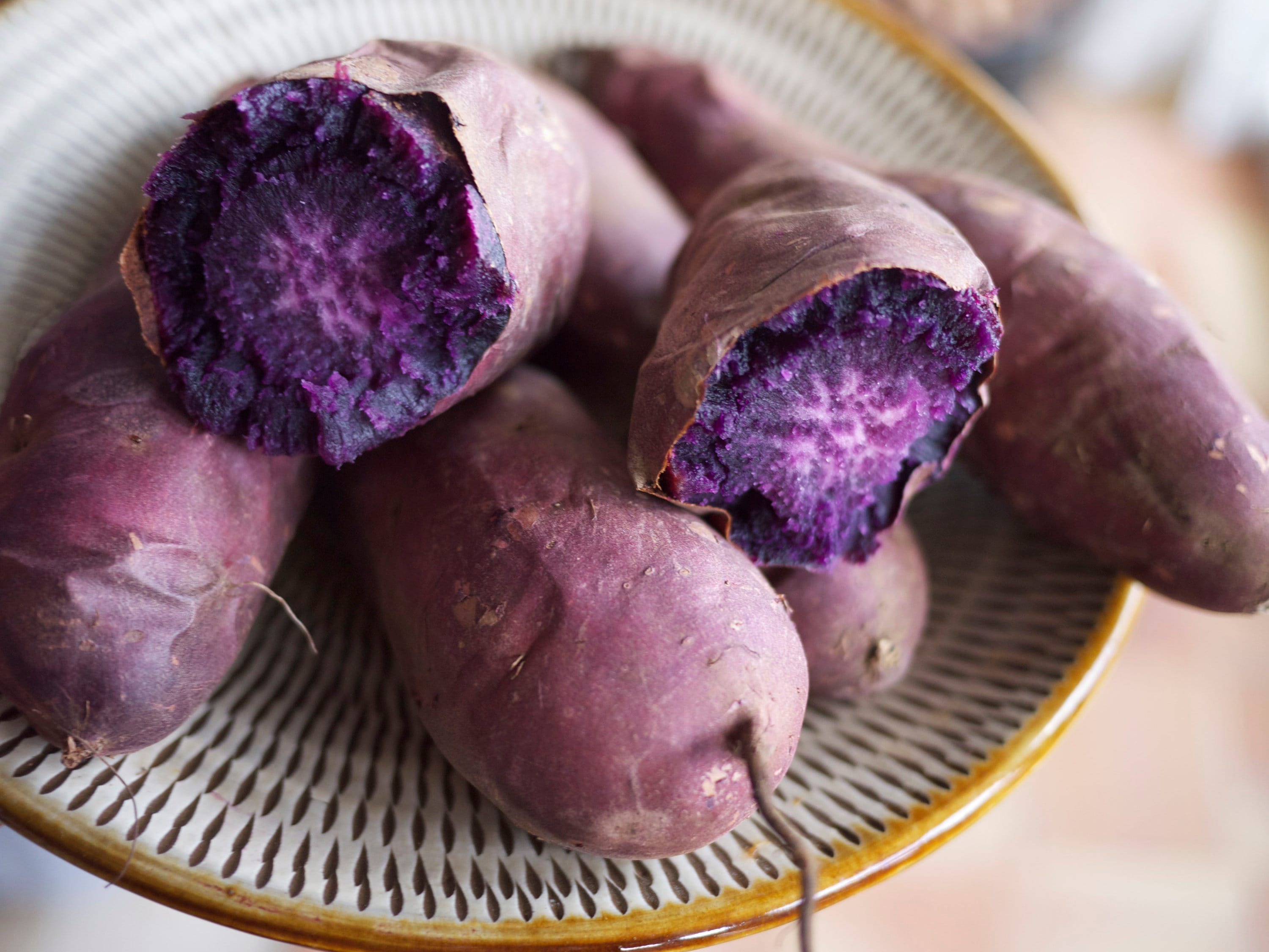 Fresh Purple Yam Purple Yam Fresh Ube Ube Dioscorea Alata Etsy