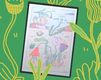Verity Pease Risograph Collab