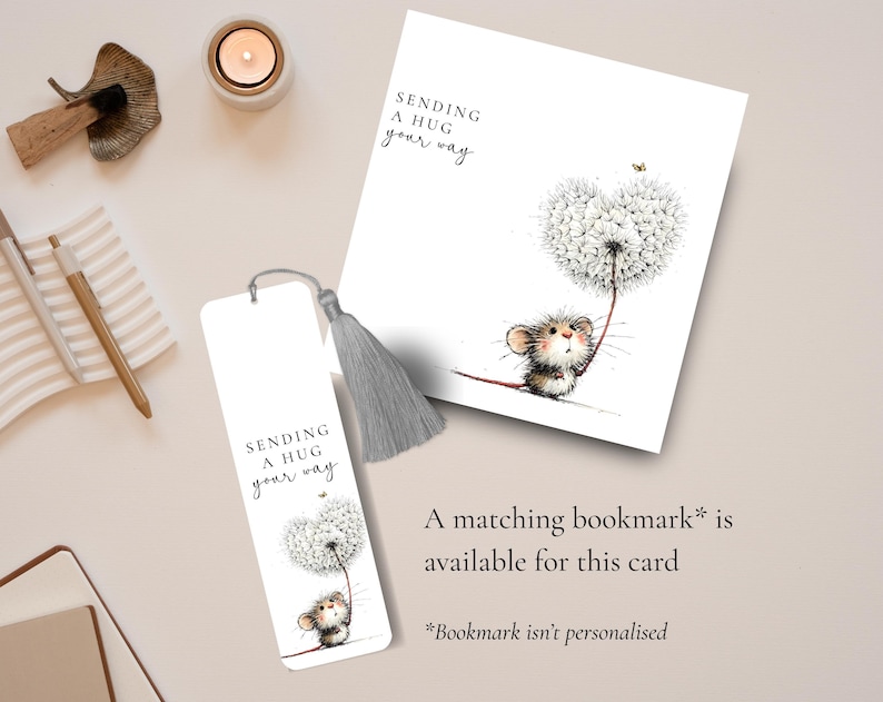 Sending a Hug Card, Thinking of You Card, Comfort Card, Support Card for Difficult Times image 10