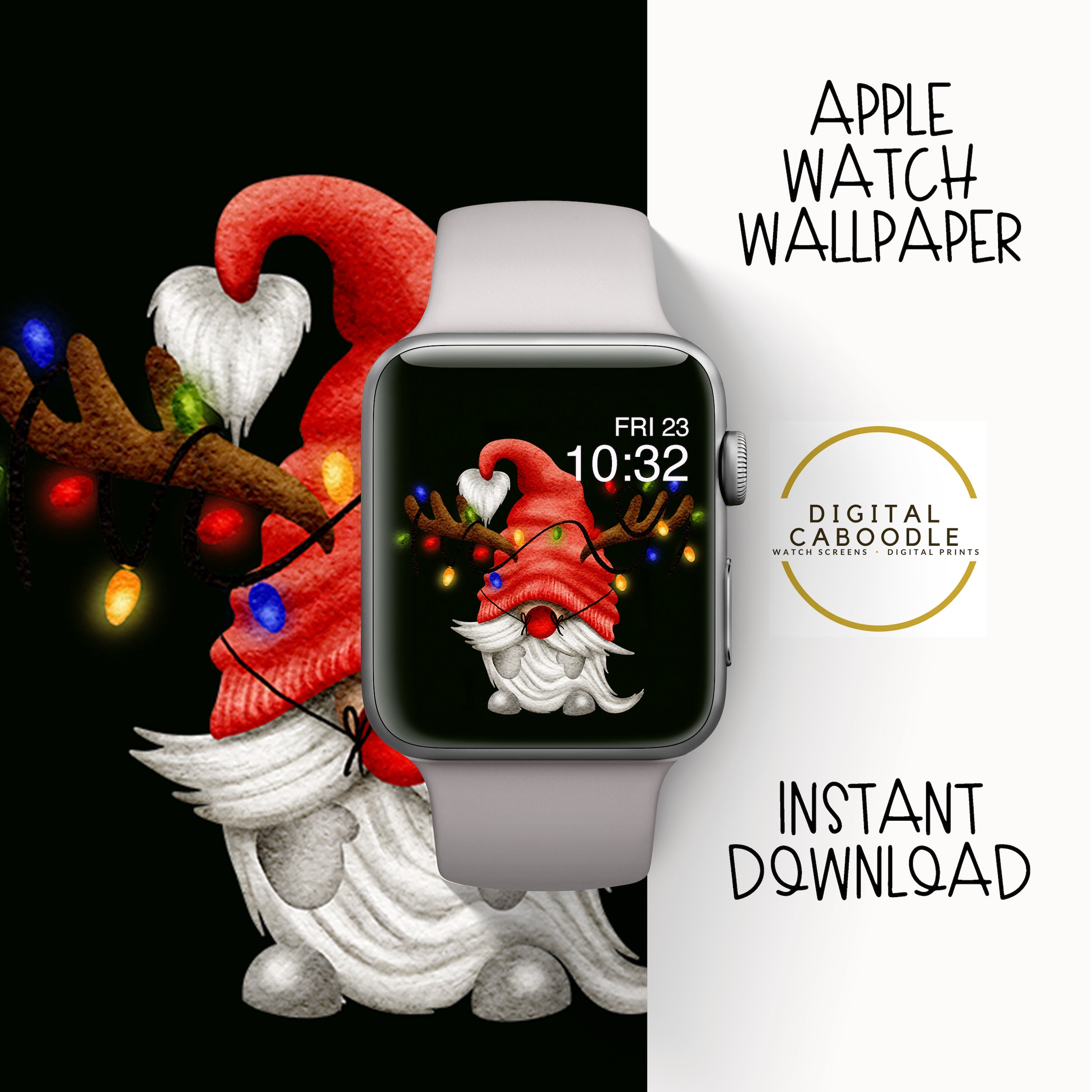 Collection 97+ Images christmas wallpapers for apple watch Updated