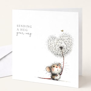 Sending a Hug Card, Thinking of You Card, Comfort Card, Support Card for Difficult Times image 7