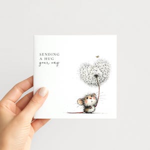 Sending a Hug Card, Thinking of You Card, Comfort Card, Support Card for Difficult Times image 2