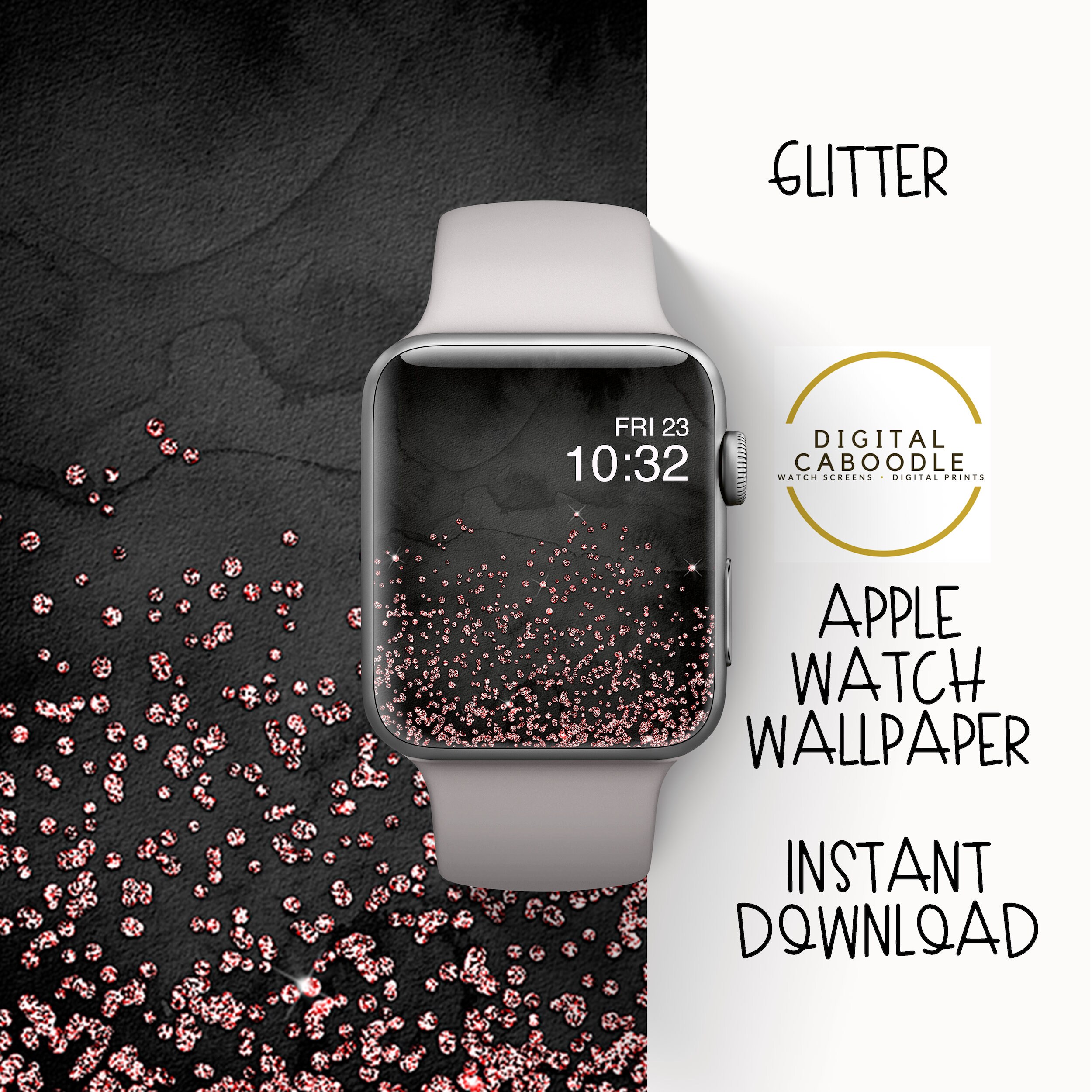 Apple Watch Wallpaper Rose Gold Glitter Apple Watch Etsy Apple Watch Wallpaper Rose Gold Glitter Apple Watch Etsy