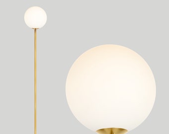 Globe Floor Lamp Etsy