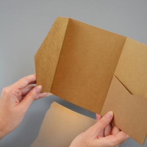 Muster für Pocketfold inkl. Umschlag