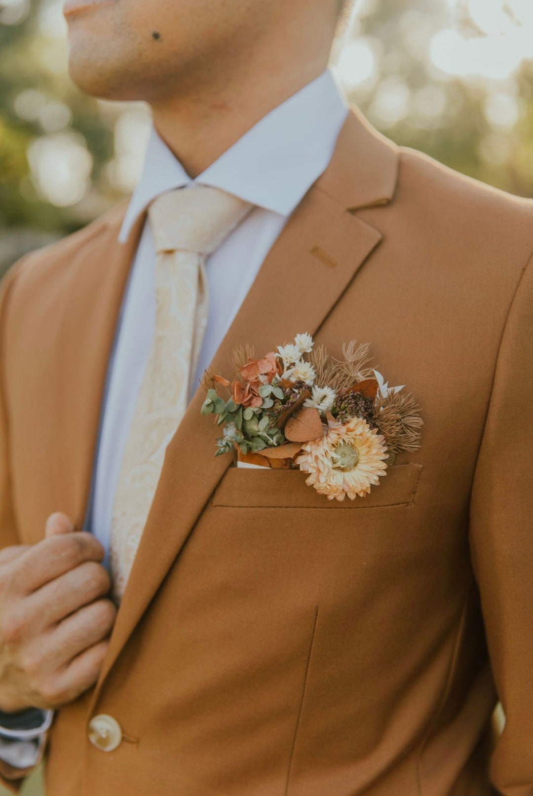 Pocket Boutonniere Etsy