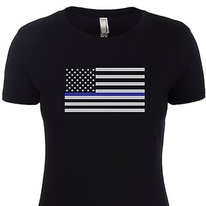 Thin Blue Line Ladies Tees
