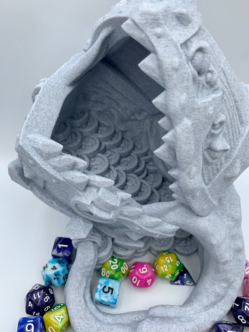 Mimic Chest Dice Tower by Ars Moriendi D&D Dungeons and Etsy