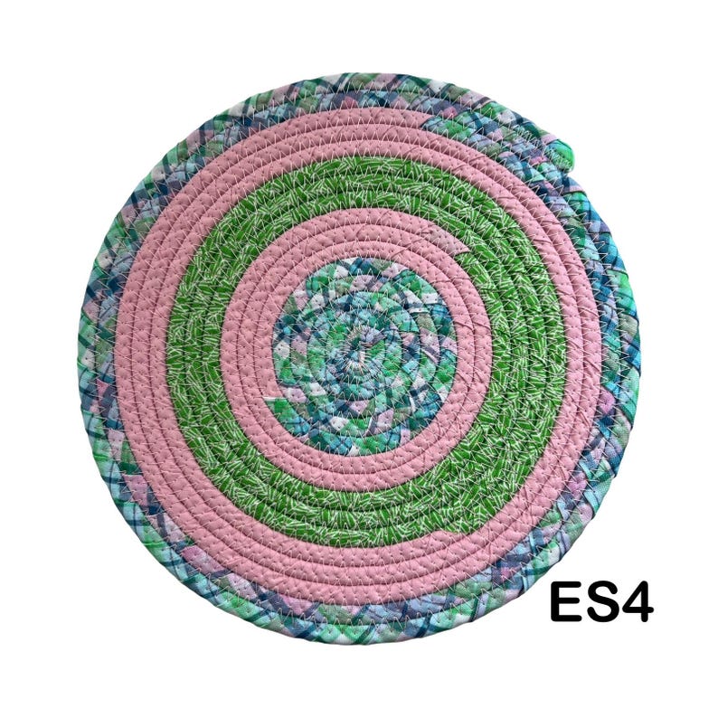 Easter/spring Cotton Rope Trivets - Etsy