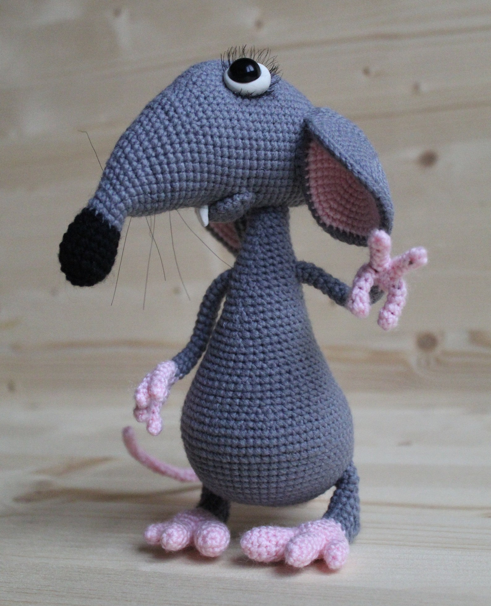 Pattern 2 in 1. Rat Crochet Pattern. Amigurumi Rat. Crochet Etsy