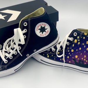 CUSTOM Disney Inspired Hand-Painted Converse, Disney shoes, Handpainted Shoes