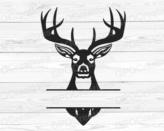Download Deer Head Clipart Etsy