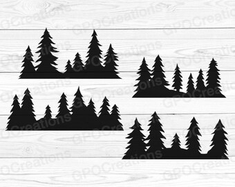 Download Tree Line Svg Etsy