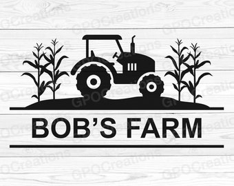 Download Farm Tractor Svg Etsy
