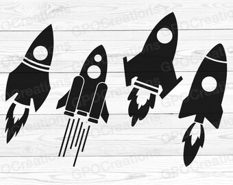 Download Rocket Svg Etsy