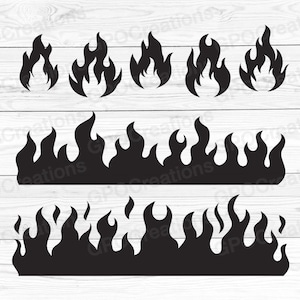 Fuoco SVG, Fiamma SVG, Fiamme SVG, Fuoco Fiamma Svg, Clipart di fuoco, Falò Svg, Fiamme Taglia File, Fuoco Fiamma Png, Fiamma Svg Bundle, Fiamma Png