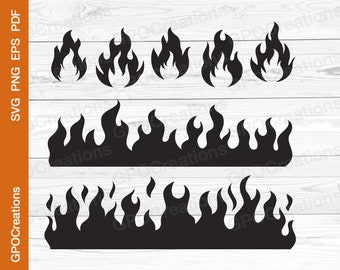 Feuer SVG, Flamme SVG, Flammen SVG, Feuer Flamme SVG, Feuer Clipart, Lagerfeuer SVG, Flammen geschnitten Datei, Feuer Flamme Png, Flamme SVG Bundle, Flamme Png