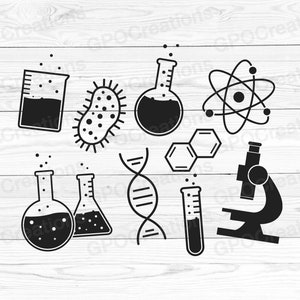 Ciências SVG, Professor de Ciências SVG, Química SVG, Professor de Química Svg, Ciências Png, Arquivo de corte de ciências, Clipart de química, Clipart de ciências