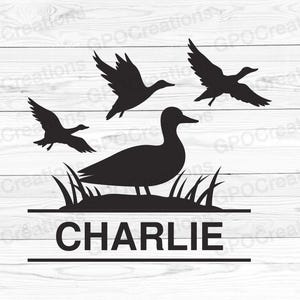 Duck SVG, Duck Hunting Monogram SVG, Duck Hunting SVG, Duck Hunter Svg, Duck Hunting Cut File, Hunting Season Svg, Duck Hunting Png