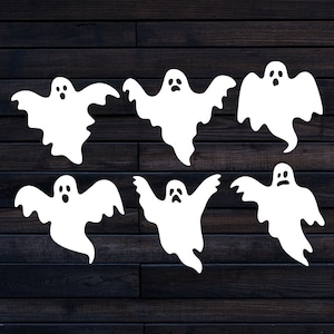 Ghost SVG, Halloween Ghost SVG, Kids Halloween SVG, Cute Ghost Svg, Ghost with Arms Svg, Ghost Face Svg, Cute Halloween Party Ghost Svg