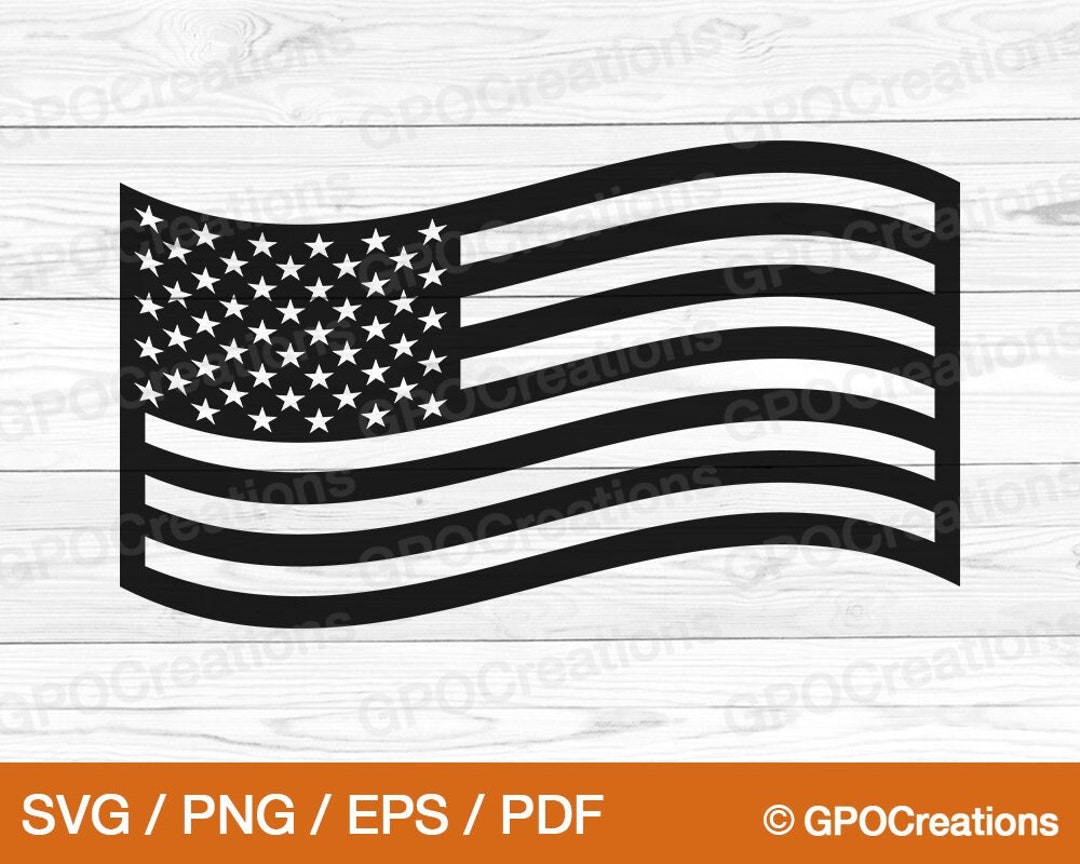 American Flag SVG USA Flag Svg American Svg US Flag Svg - Etsy