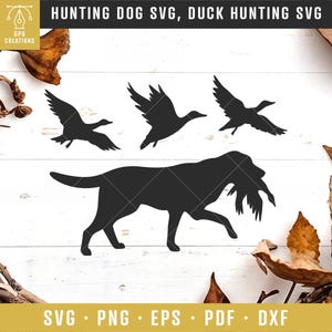Jagdhund Labrador Retriever SVG, Entenjagd SVG, Entenjagd Hund SVG, Jagd Clipart, Papa Jagd SVG, Jagdsaison SVG, Jäger dafür
