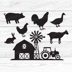 Farm Rug Svg Farm SVG Bundle, Farm Animals SVG, Barn SVG, Tractor Svg, Farm Life Svg ...