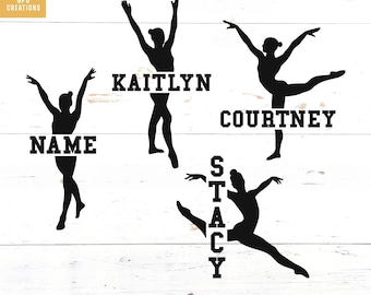 Gymnastics SVG Bundle, Gymnast SVG, Gymnastics Shirt, Gymnastics Mom SVG, Dance Svg, Sports Svg, Cheerleading Svg, Gymnastics Split Frame