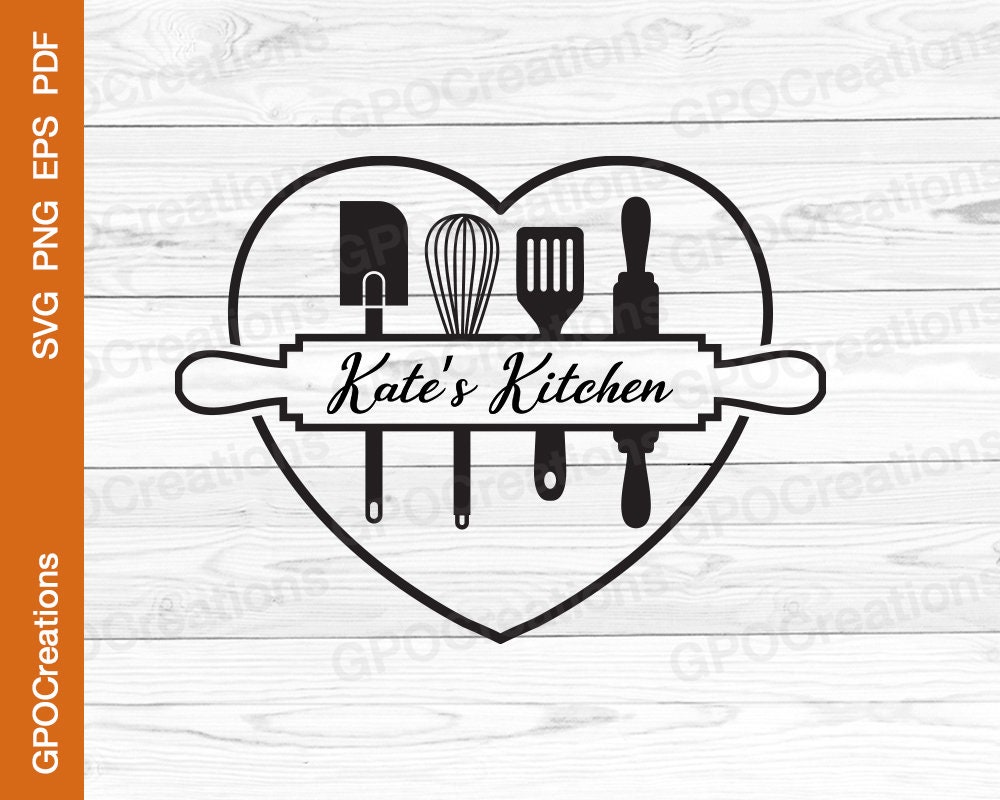 Baking SVG, Baking Monogram SVG, Kitchen SVG, Cooking Svg, Baking ...