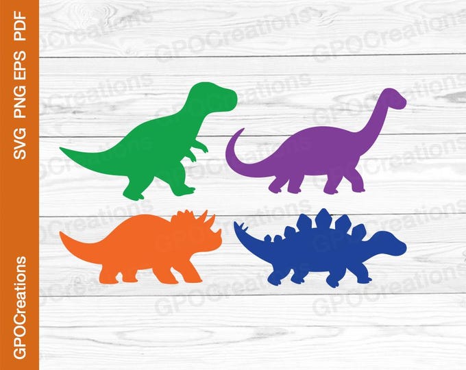 Dinosaur Bundle Svg Dinosaur Cut File Dinosaur Svg Dinosaur Clipart ...