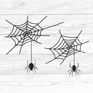 Spider SVG, Spiderweb SVG, Halloween Spider SVG, Spider Web Svg, Spiderweb Cut File, Spider Vector, Spider Silhouette, Spider Clipart Png