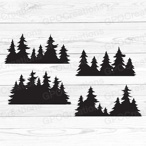 Forest SVG Bundle, Pine Tree Forest SVG, Tree Forest SVG, Forest Svg, Trees Svg, Camping svg, Forest Outdoor svg, Forest Png, Outdoor Life