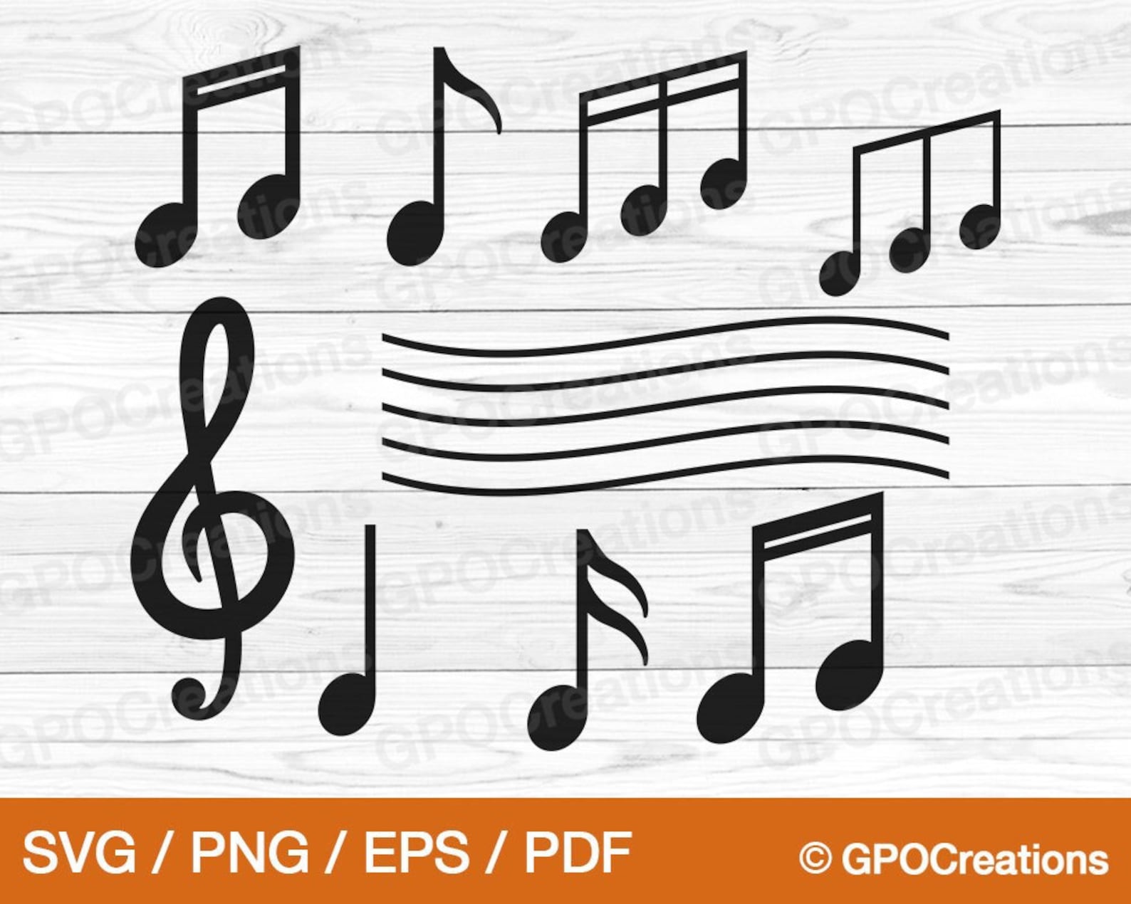Music Note SVG Musical Notes SVG Music Teacher SVG Music - Etsy