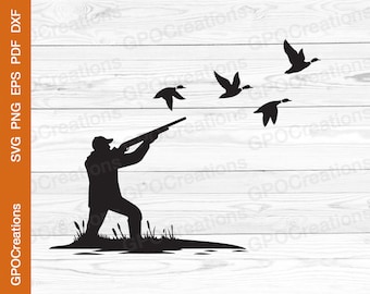 Duck Hunting SVG, Hunting Season SVG, Hunting Cut File, Duck Hunting Png, Duck Hunting Clipart, Duck Hunting Cut File, Hunting Svg Png Dxf