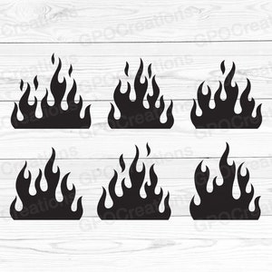 Fire SVG, Flames SVG, Fire Flame SVG, Flame Svg, Fire Clipart, Flames Cut File, Fire Flame Png, Flame Svg Bundle, Campfire Svg, Flame Png