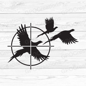 Pheasant SVG, Pheasant Hunting SVG, Hunting SVG, Hunter Svg, Dad Hunting Svg, Bird Hunting Svg, Hunting Season Svg, Pheasant Hunting Png