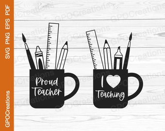 Teacher SVG, Back to School Svg, School Supplies SVG, School SVG, Classroom Supplies Svg, School Png, Student Svg, Classroom Supplies Png