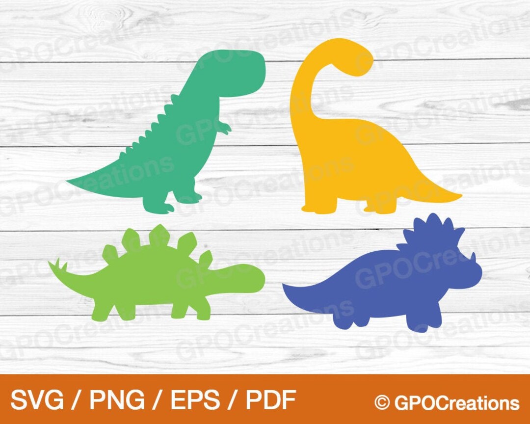 Dinosaur Svg, Cute Dinosaur Svg, Dinosaur Birthday Svg, Dinosaur
