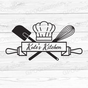 Baking SVG, Baking Monogram SVG, Baking Utensils SVG, Kitchen Svg, Baking Png, Kitchen Monogram Svg, Cooking Svg, Baking Cut File, Baking