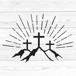 Calvary Crosses SVG, Cross SVG, Calvary Crosses Cut File, Calvary Cross SVG, Cross Clipart, Cross Silhouette, Cross Png, Calvary Crosses Png